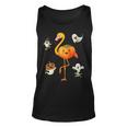 Flamingo Pumpkin Halloween Bird Lover Gifts For Girls And Boys Tshirt Unisex Tank Top