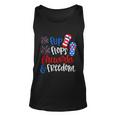 Flip Flops Fireworks And Freedom 4Th Of July Us Flag Unisex Tank Top