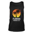 Florida Paradise Life Typography Unisex Tank Top