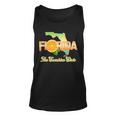 Florida The Sunshine State Orange Logo Unisex Tank Top