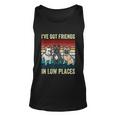 French Bulldog Dog Ive Got Friends In Low Places Funny Dog Unisex Tank Top
