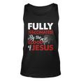 Fully Vaccinated By The Blood Of Jesus Lion God Christian Tshirt Unisex Tank Top