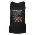 Funny Anatomy Dachshund Wiener Dog Cute Doxie Lover Great Gift Unisex Tank Top