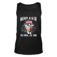 Funny Joe Biden Merry 4Th Of You KnowThe Thing 4Th Of July Unisex Tank Top