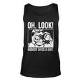 Funny Oh Look Nobody Gives A Shit Unisex Tank Top