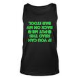 Funny St Patricks Day Quote Unisex Tank Top