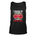 Gamer Funny I Paused My Game To Celebrate 4Th Of July Unisex Tank Top