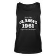 Gift For 60 Year Old Boys Girls Vintage Classic Car 1961 60Th Birthday Funny Gif Unisex Tank Top