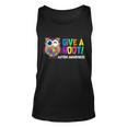 Give A Hoot Autism Awareness Unisex Tank Top