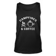 Grateful Glamper Campfires And Coffee Funny Gift For Or Unisex Tank Top