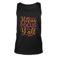 Hocus Pocus Yall Halloween Quote Unisex Tank Top