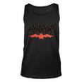 Horror Bat Halloween Quote Unisex Tank Top