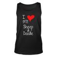 I Love My Sheepadoodle Cute Dog Owner Gift &8211 Graphic Unisex Tank Top