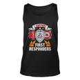 I Support First Responders Firefighter Nurse Police Officer Unisex Tank Top