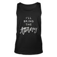 Ill Bring The Attorney Funny Party Group Drinking Lawyer Premium Men Women Tank Top Graphic Print Unisex