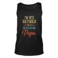 Im Not Retired A Professional Papa Father Day Vintage Unisex Tank Top
