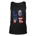 Irish Wolfhound Love Dog American Flag 4Th Of July Usa Funny Gift Unisex Tank Top