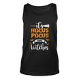 It Hocus Pocus Time Witches Halloween Quote Unisex Tank Top