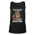 Its A Funny Squeaky Sound Christmas Squirrel Unisex Tank Top
