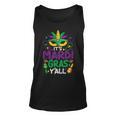 Its Mardi Gras Yall Mardi Gras Party Mask Costume Men Women Tank Top Graphic Print Unisex