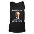Joe Biden Bidenflation The Cost Of Voting Stupid Unisex Tank Top