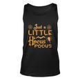 Just A Little Hocus Pocus Halloween Quote Unisex Tank Top