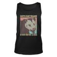 Lets Eat Trash And Get Hit By A Car Opossum Unisex Tank Top