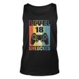 Level 18 Unlocked 18Th Video Gamer Birthday Boy Gift V2 Unisex Tank Top