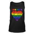 Love Wins Heart Unisex Tank Top