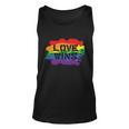 Love Wins Lgbt Gay Pride Lesbian Bisexual Ally Quote V4 Unisex Tank Top