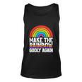 Make The Rainbow Godly Again Lgbt Funny Flag Gay Pride Unisex Tank Top