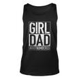 Mens Girl Dad Outnumbered Fathers Day From Wife Daughter Unisex Tank Top