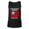 Military Daughter Freedom Memorial Day Funny Gift Unisex Tank Top