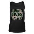 Military Lives Matter Unisex Tank Top