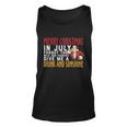 Milk Cookies Give Me Christmas In July Unisex Tank Top