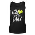 My Heart Is On The Field Baseball Player Unisex Tank Top