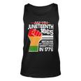 Not July 4Th Juneteenth Unisex Tank Top