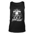 Old Man Who Loves Scuba Diving Unisex Tank Top