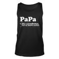 Papa Definition V2 Unisex Tank Top