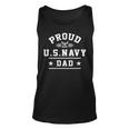 Proud Navy Dad Unisex Tank Top