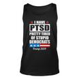 Ptsd Pretty Tired Of Democrats Trump Unisex Tank Top