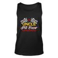 Race Car Birthday Party Racing Family Uncle Pit Crew Unisex Tank Top