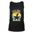 Reel Cool Dad Fathers Day Fisherman Funny Fishing Vintage Unisex Tank Top