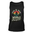 Retro Bigfoot Hide And Seek World Champion Sasquatch Unisex Tank Top