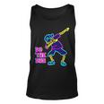 Retro Do The Dab Neon Skeleton Unisex Tank Top