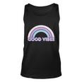 Retro Good Vibes Rainbow Unisex Tank Top