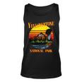 Retro Yellowstone National Park Tshirt Unisex Tank Top