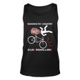 Running The Country Is Like Riding A Bike Funny Biden Meme Unisex Tank Top
