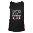 Sister Of The Birthday Girl Funny Cow Birthday Farm Animal Unisex Tank Top