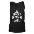 Spooky Little Babe Halloween Quote V4 Unisex Tank Top